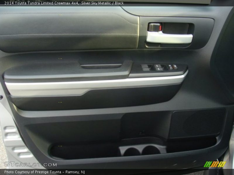 Silver Sky Metallic / Black 2014 Toyota Tundra Limited Crewmax 4x4