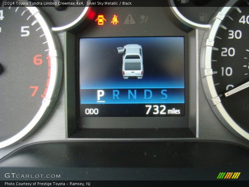 Silver Sky Metallic / Black 2014 Toyota Tundra Limited Crewmax 4x4
