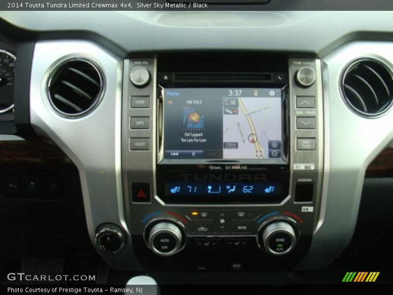 Silver Sky Metallic / Black 2014 Toyota Tundra Limited Crewmax 4x4