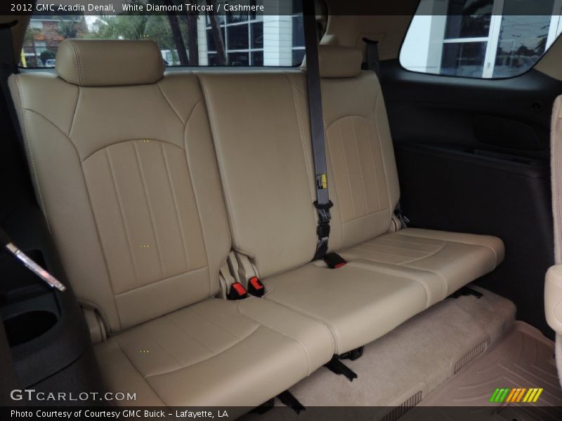 White Diamond Tricoat / Cashmere 2012 GMC Acadia Denali