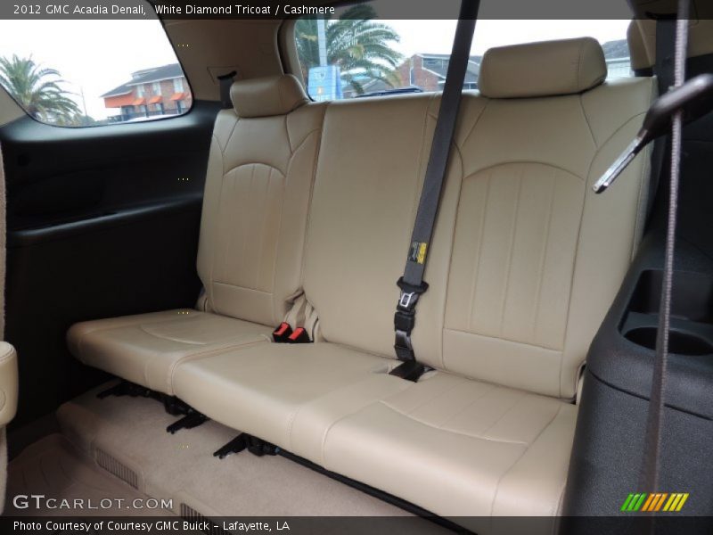 White Diamond Tricoat / Cashmere 2012 GMC Acadia Denali