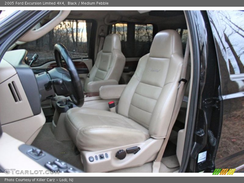 Front Seat of 2005 Excursion Limited 4X4