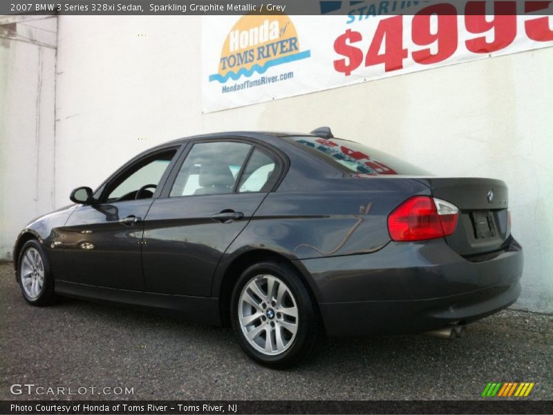 Sparkling Graphite Metallic / Grey 2007 BMW 3 Series 328xi Sedan