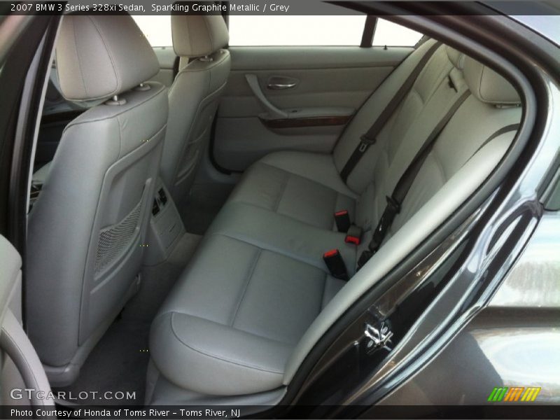 Sparkling Graphite Metallic / Grey 2007 BMW 3 Series 328xi Sedan