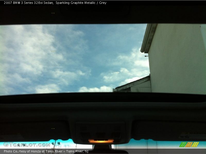 Sparkling Graphite Metallic / Grey 2007 BMW 3 Series 328xi Sedan