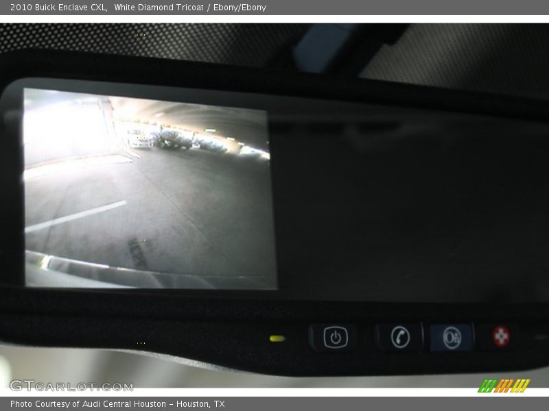 White Diamond Tricoat / Ebony/Ebony 2010 Buick Enclave CXL