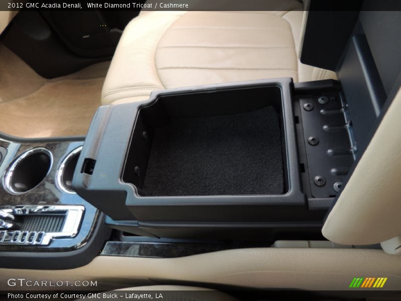 White Diamond Tricoat / Cashmere 2012 GMC Acadia Denali
