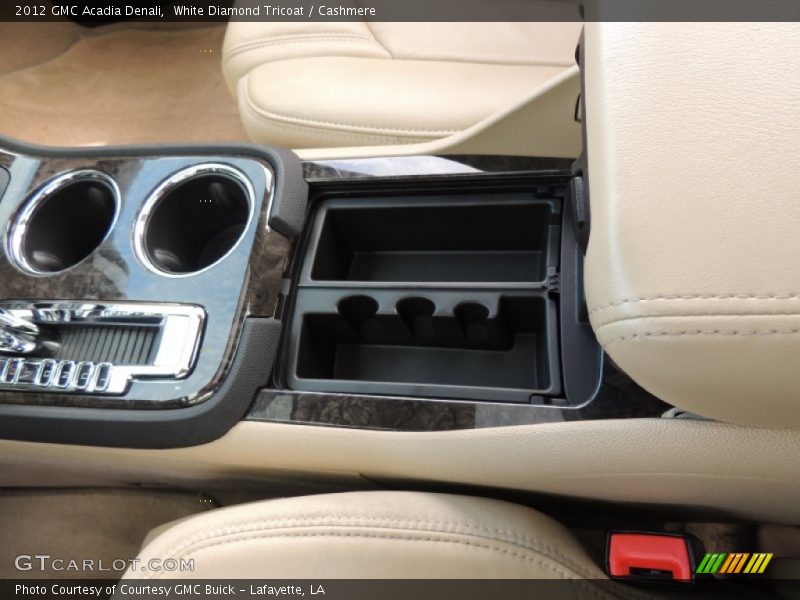 White Diamond Tricoat / Cashmere 2012 GMC Acadia Denali