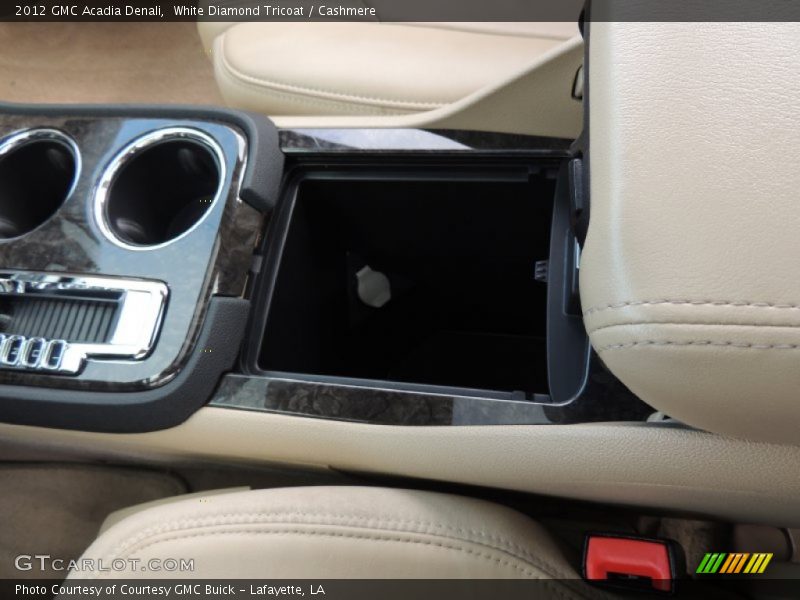 White Diamond Tricoat / Cashmere 2012 GMC Acadia Denali