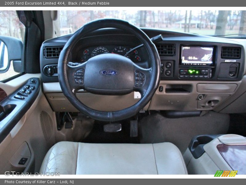 Black / Medium Pebble 2005 Ford Excursion Limited 4X4