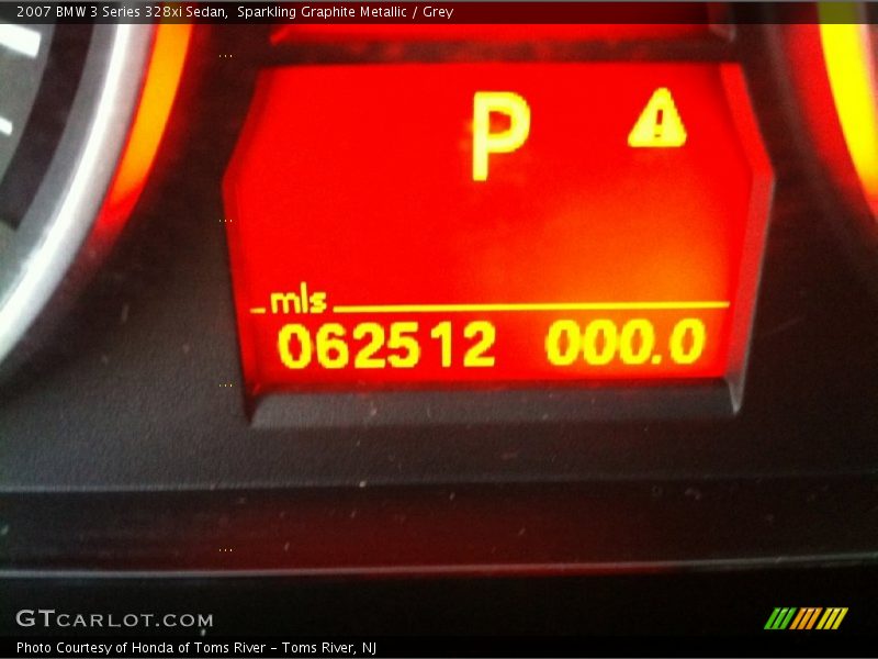 Sparkling Graphite Metallic / Grey 2007 BMW 3 Series 328xi Sedan