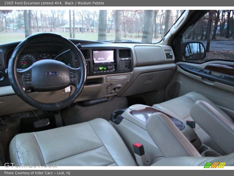 Black / Medium Pebble 2005 Ford Excursion Limited 4X4