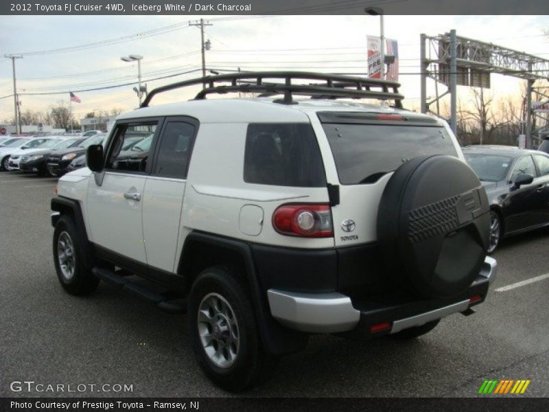 Iceberg White / Dark Charcoal 2012 Toyota FJ Cruiser 4WD
