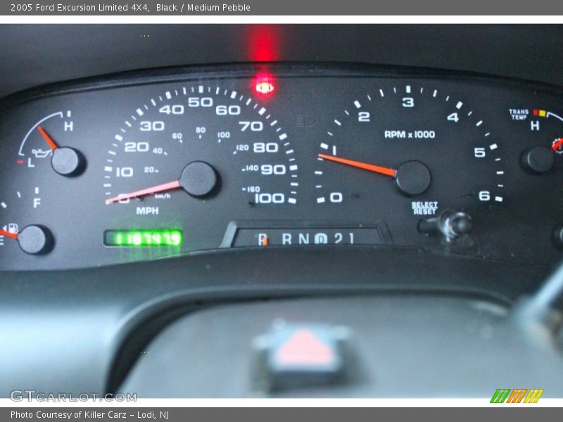  2005 Excursion Limited 4X4 Limited 4X4 Gauges
