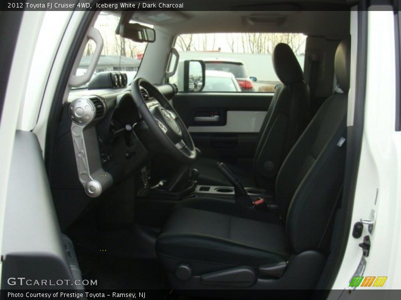 Iceberg White / Dark Charcoal 2012 Toyota FJ Cruiser 4WD
