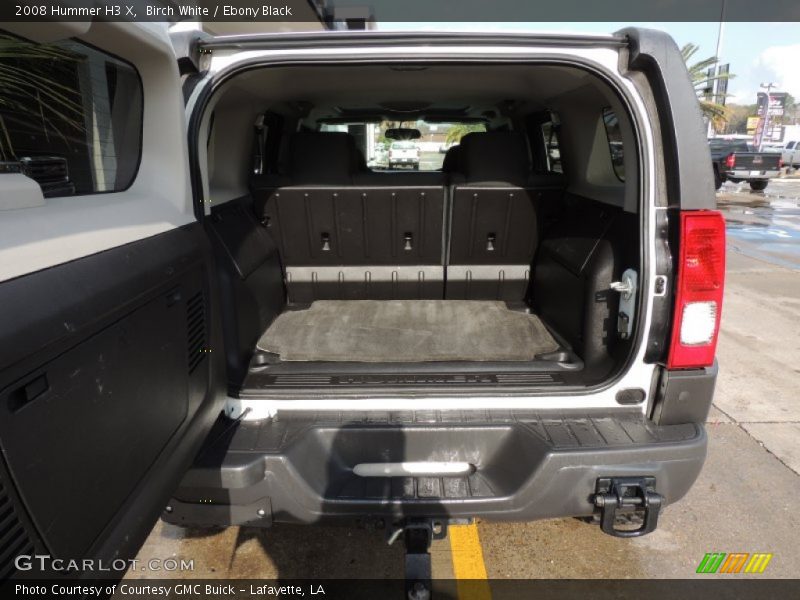 Birch White / Ebony Black 2008 Hummer H3 X