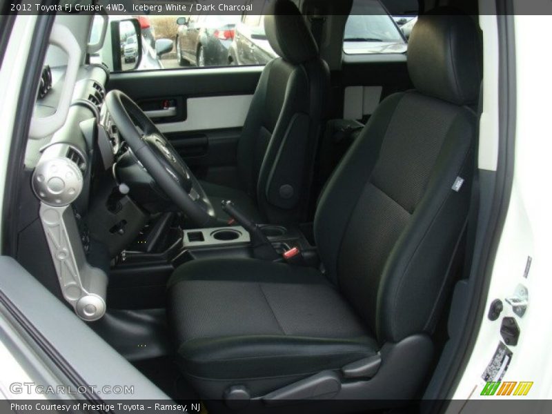 Iceberg White / Dark Charcoal 2012 Toyota FJ Cruiser 4WD