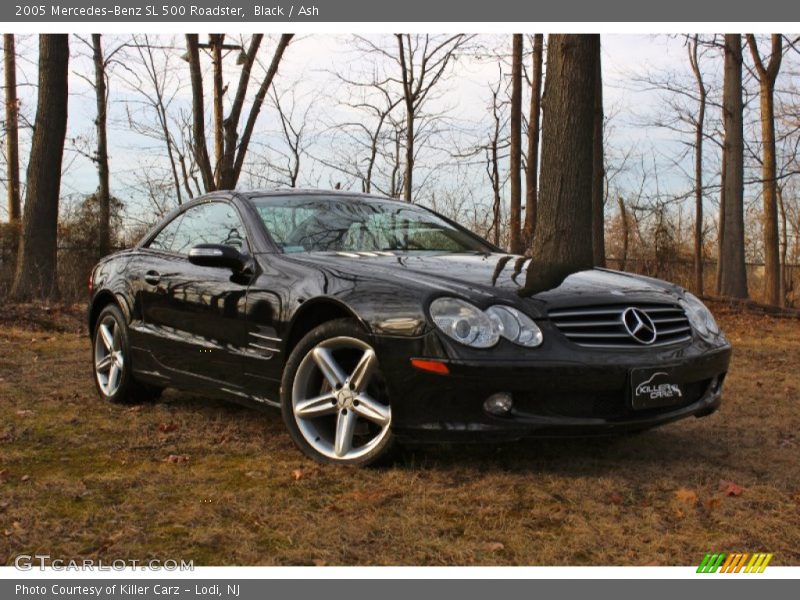 Black / Ash 2005 Mercedes-Benz SL 500 Roadster