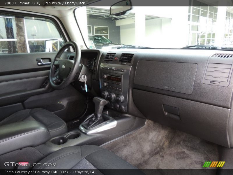 Birch White / Ebony Black 2008 Hummer H3 X