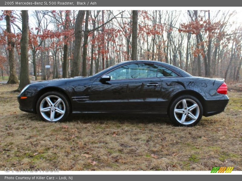 Black / Ash 2005 Mercedes-Benz SL 500 Roadster