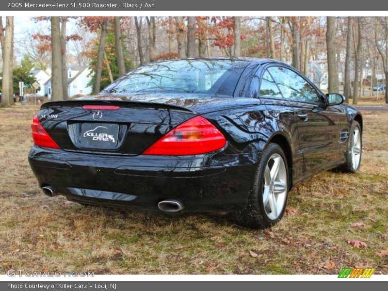 Black / Ash 2005 Mercedes-Benz SL 500 Roadster