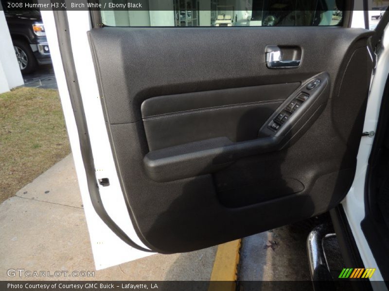 Birch White / Ebony Black 2008 Hummer H3 X