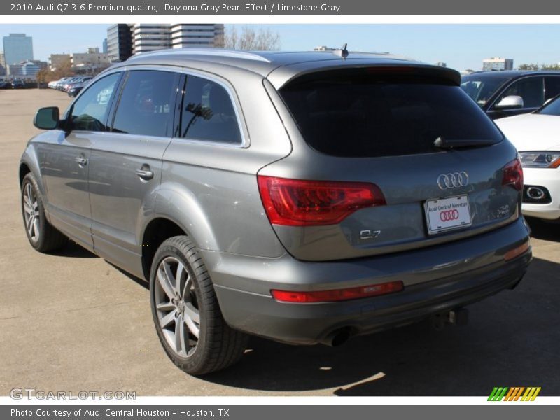 Daytona Gray Pearl Effect / Limestone Gray 2010 Audi Q7 3.6 Premium quattro