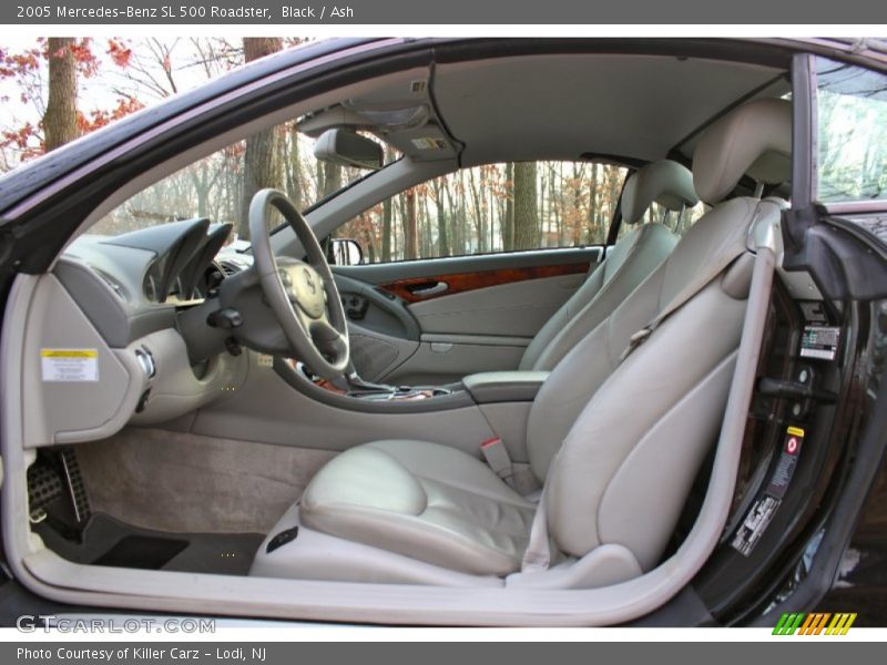 Black / Ash 2005 Mercedes-Benz SL 500 Roadster