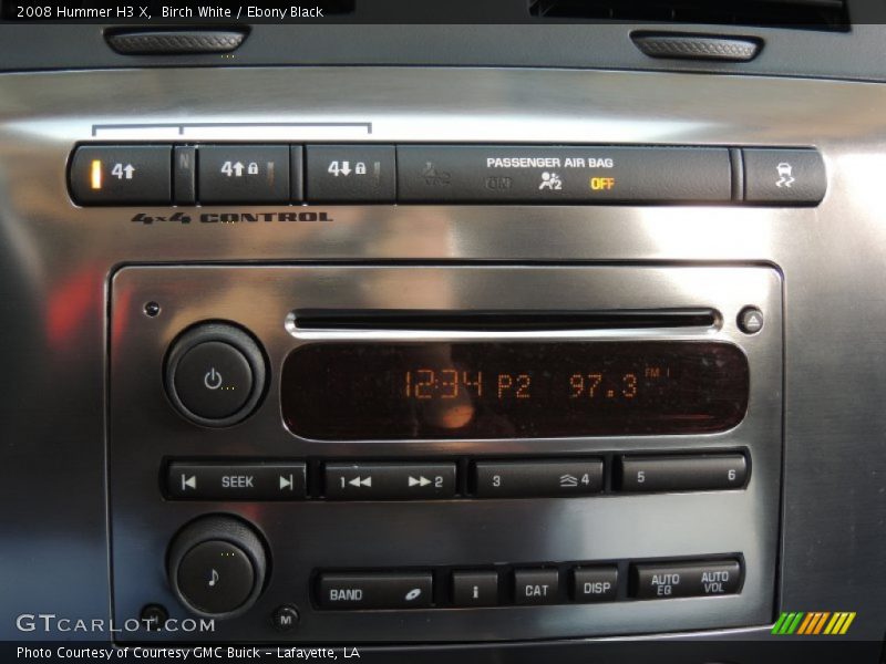 Birch White / Ebony Black 2008 Hummer H3 X