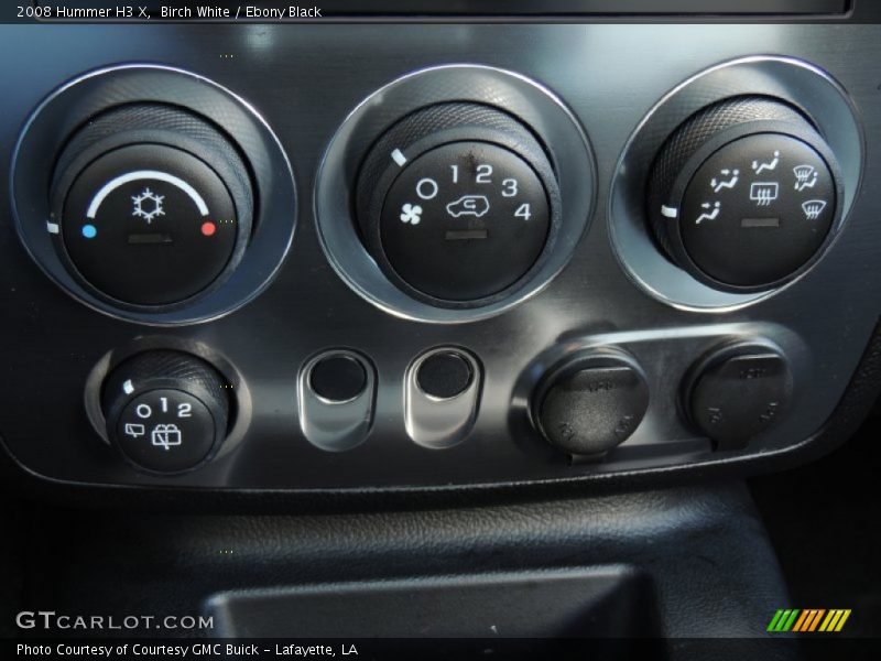 Birch White / Ebony Black 2008 Hummer H3 X