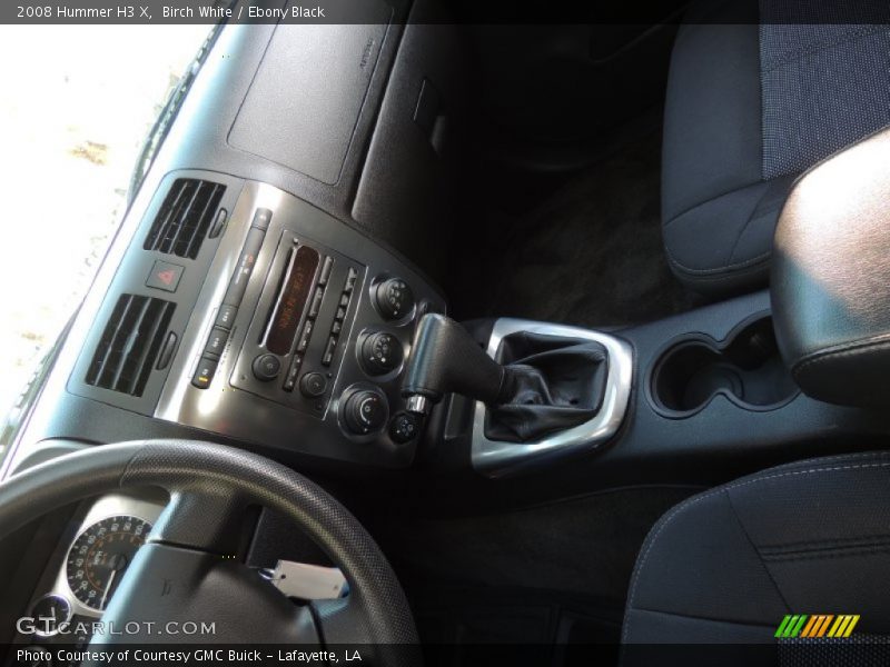 Birch White / Ebony Black 2008 Hummer H3 X