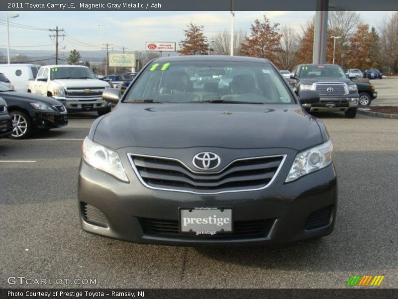 Magnetic Gray Metallic / Ash 2011 Toyota Camry LE