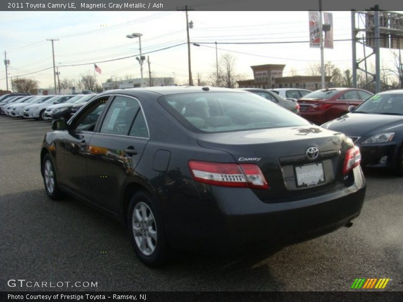 Magnetic Gray Metallic / Ash 2011 Toyota Camry LE