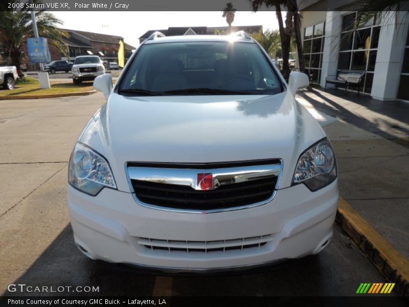 Polar White / Gray 2008 Saturn VUE XR