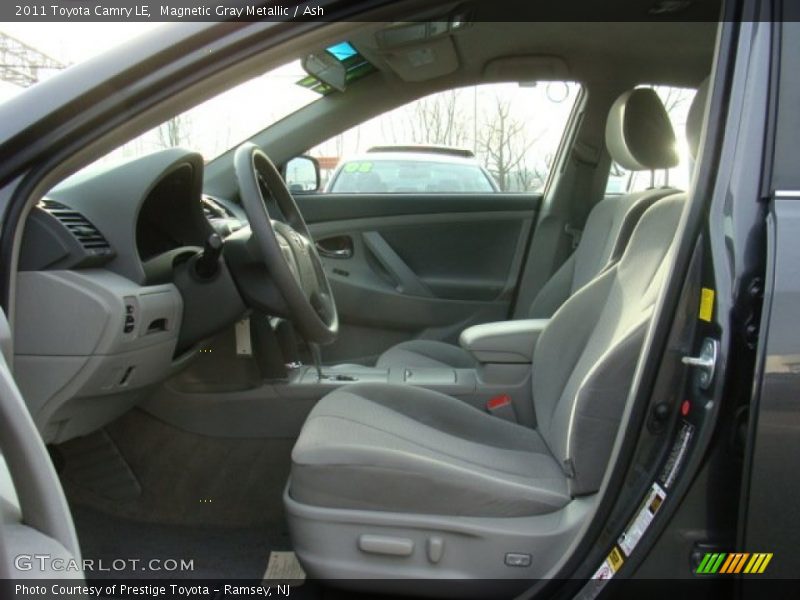 Magnetic Gray Metallic / Ash 2011 Toyota Camry LE
