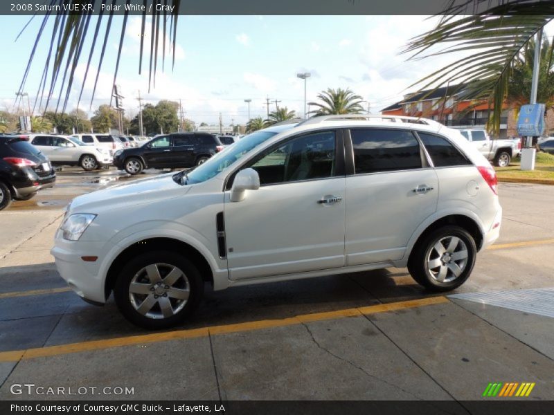 Polar White / Gray 2008 Saturn VUE XR