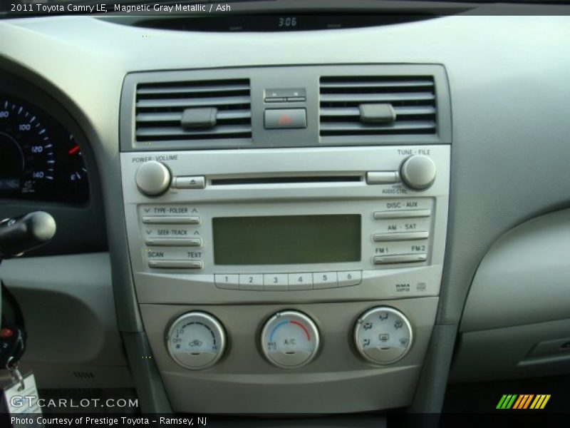 Magnetic Gray Metallic / Ash 2011 Toyota Camry LE