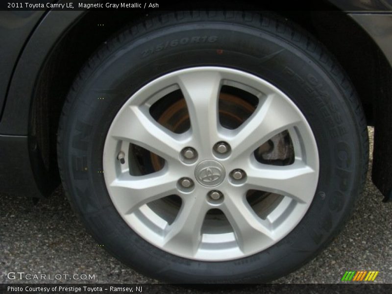 Magnetic Gray Metallic / Ash 2011 Toyota Camry LE