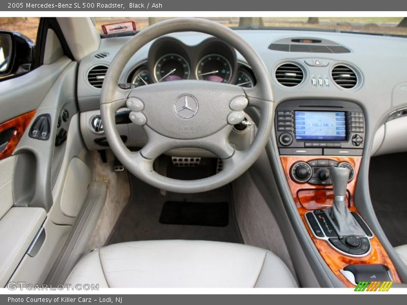 Black / Ash 2005 Mercedes-Benz SL 500 Roadster
