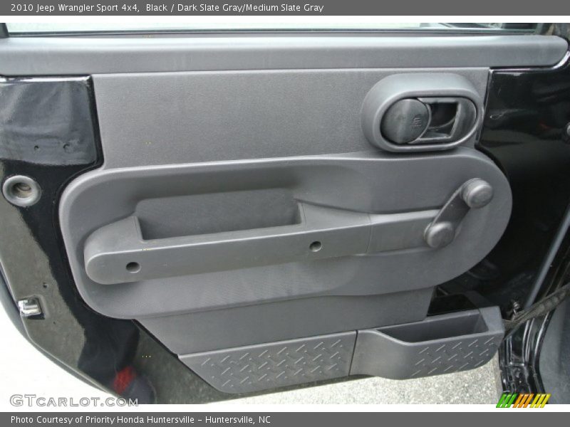 Black / Dark Slate Gray/Medium Slate Gray 2010 Jeep Wrangler Sport 4x4