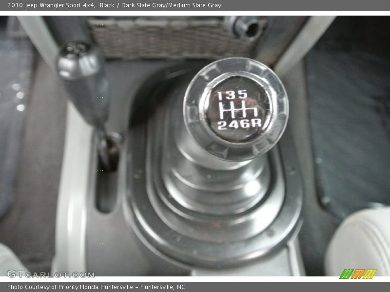 Black / Dark Slate Gray/Medium Slate Gray 2010 Jeep Wrangler Sport 4x4
