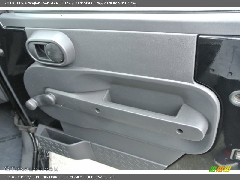 Black / Dark Slate Gray/Medium Slate Gray 2010 Jeep Wrangler Sport 4x4