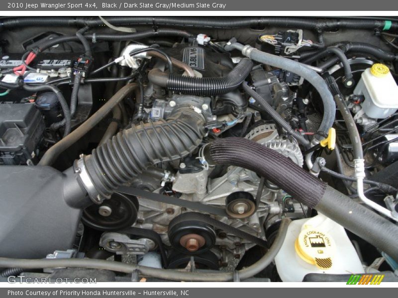 Black / Dark Slate Gray/Medium Slate Gray 2010 Jeep Wrangler Sport 4x4