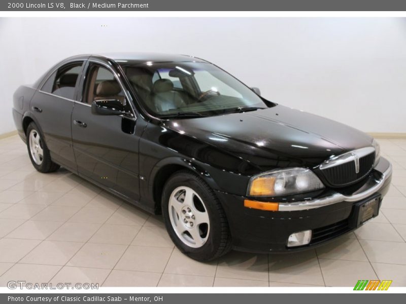 Black / Medium Parchment 2000 Lincoln LS V8
