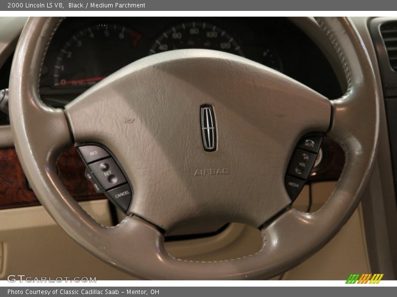 Black / Medium Parchment 2000 Lincoln LS V8