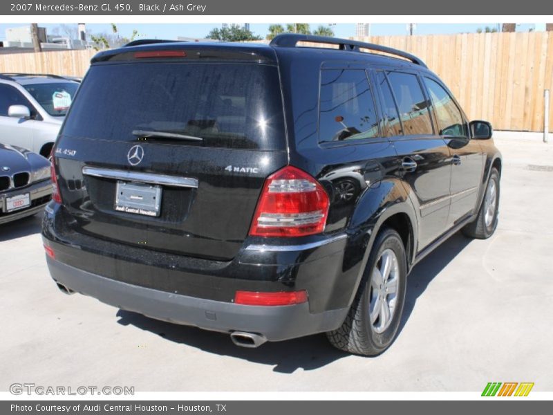 Black / Ash Grey 2007 Mercedes-Benz GL 450