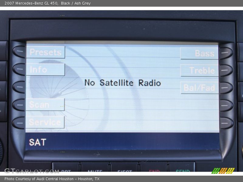 Black / Ash Grey 2007 Mercedes-Benz GL 450