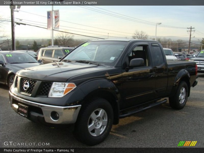 Super Black / Graphite 2006 Nissan Frontier SE King Cab 4x4
