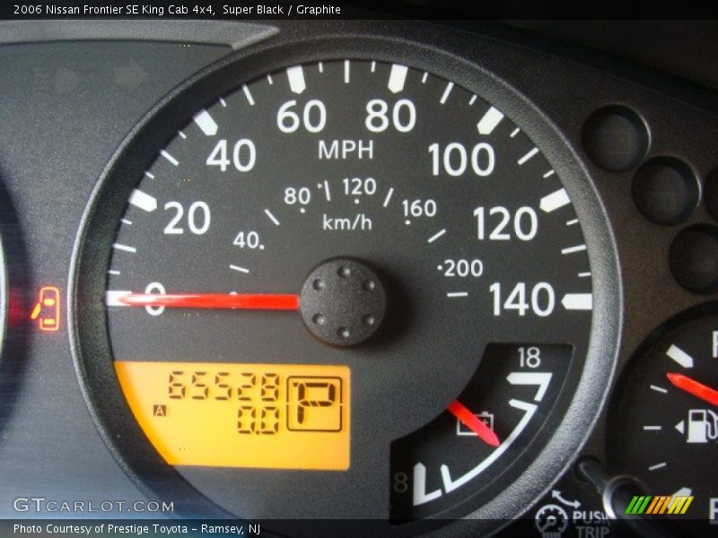 Super Black / Graphite 2006 Nissan Frontier SE King Cab 4x4