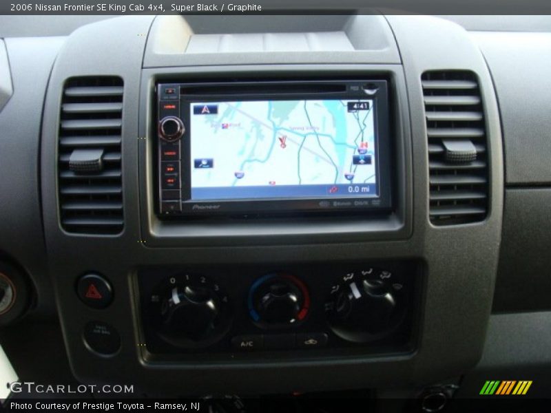Super Black / Graphite 2006 Nissan Frontier SE King Cab 4x4